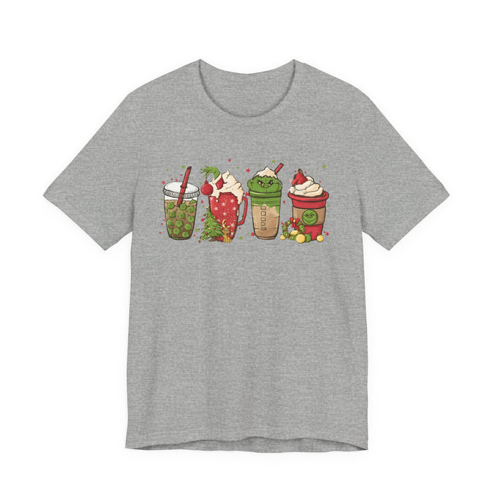 Grinch Cups T-Shirt