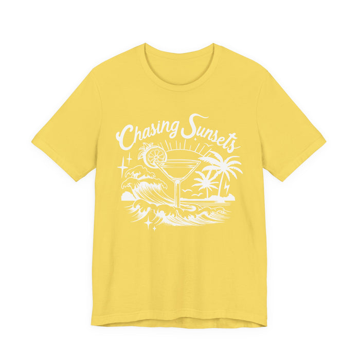 Chasing Sunsets Cocktail T-Shirt