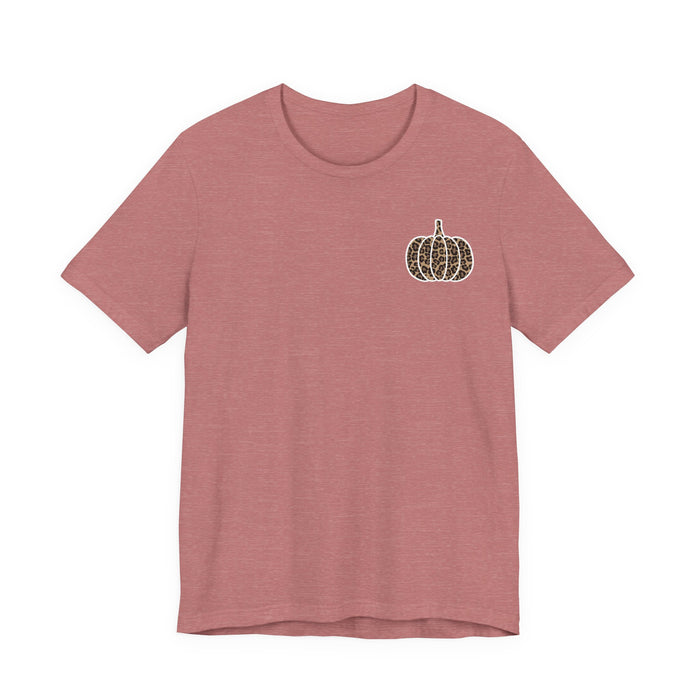 Leopard Pumpkin Fall T-Shirt