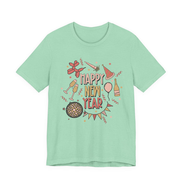 Happy New Year Confetti T-Shirt