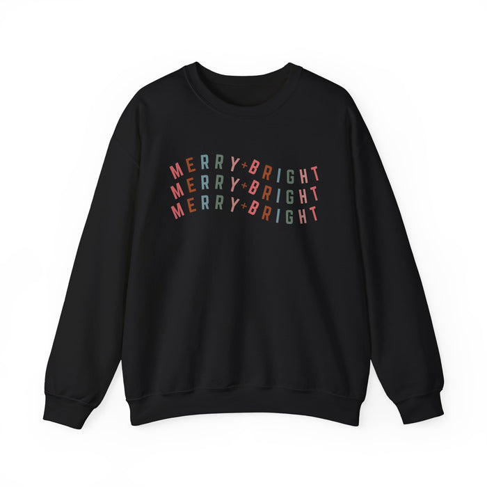 Merry + Bright Wavy Sweatshirt