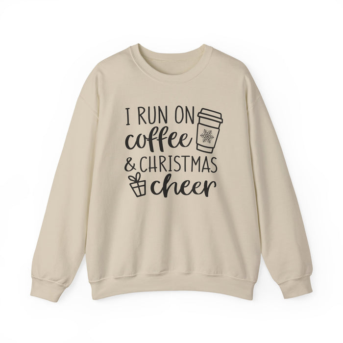 I Run On Coffee And Christmas Cheer Sweatshirt