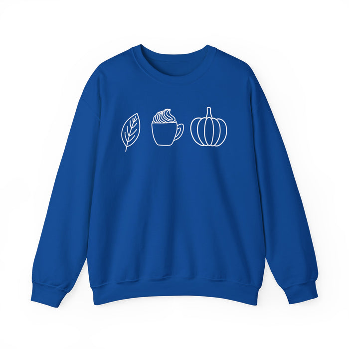 Leaves, Lattes and Pumpkins Sweatshirt