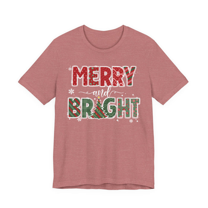 Merry and Bright Cute 90s T-Shirt