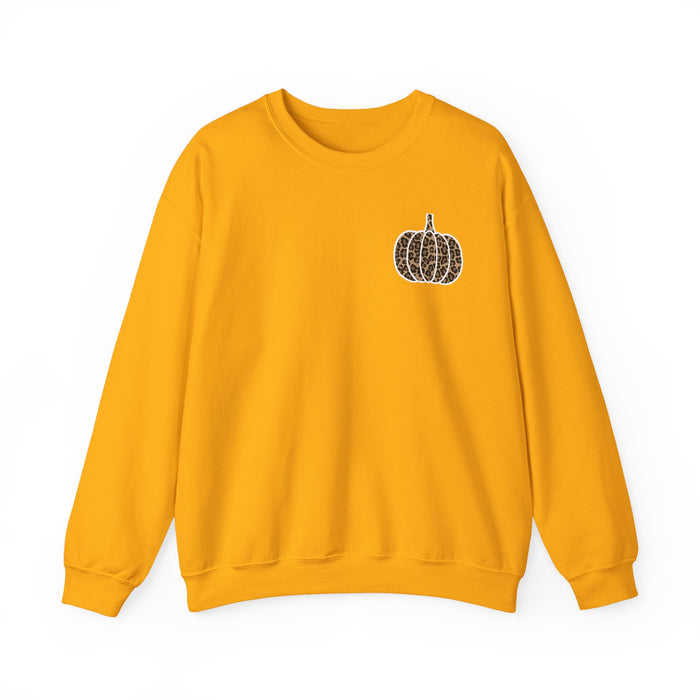 Leopard Pumpkin Sweatshirt
