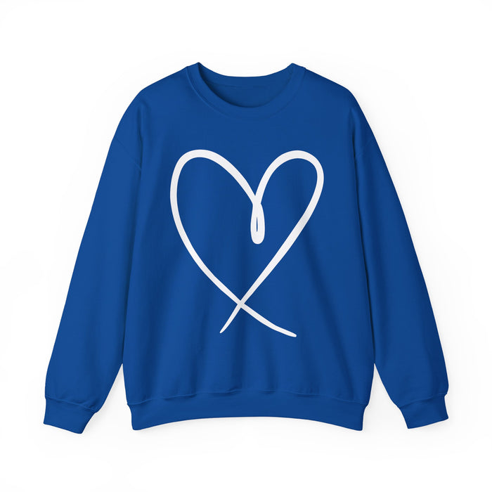 Heart Outline Sweatshirt