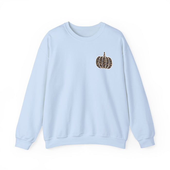 Leopard Pumpkin Sweatshirt