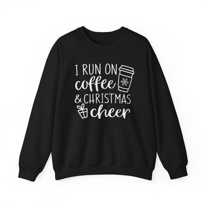 I Run On Coffee And Christmas Cheer Sweatshirt