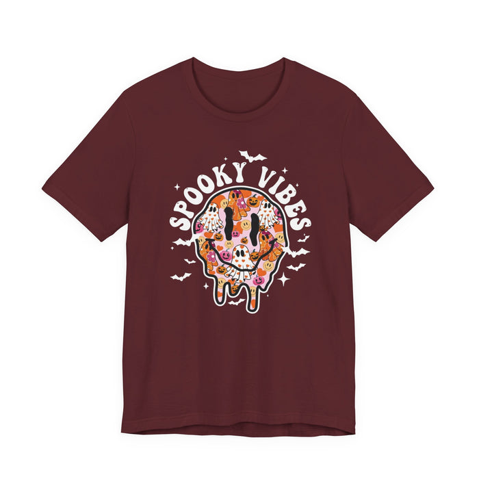 Spooky Vibes Smiley Face T-Shirt