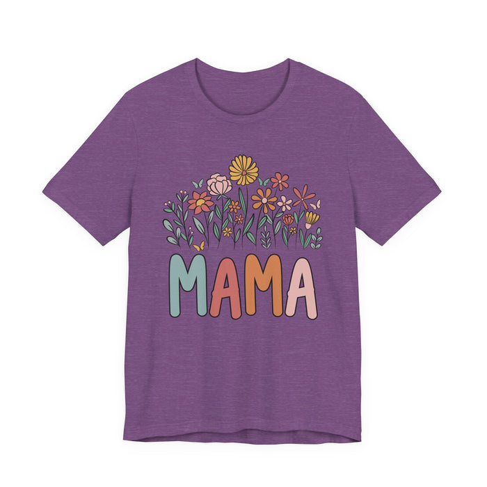 Mama Summer Flowers T-Shirt