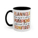 Fall Favorites ceramic coffee mug in Black