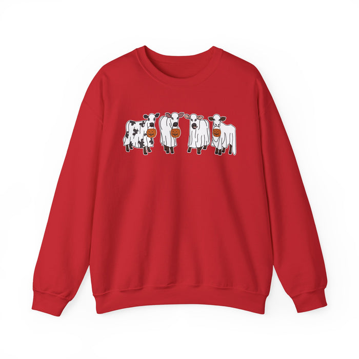 Trick or Treat Cows Sweatshirt