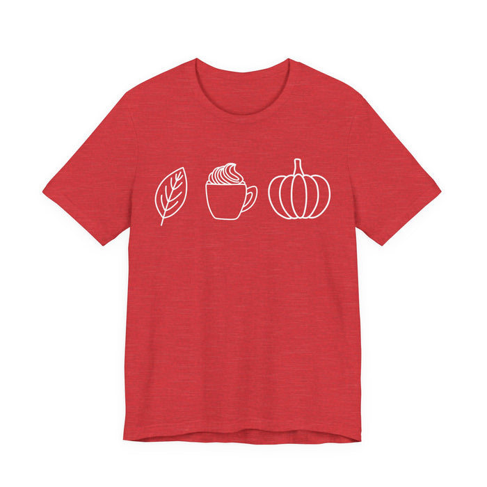 Leaves, Lattes and Pumpkins T-Shirt