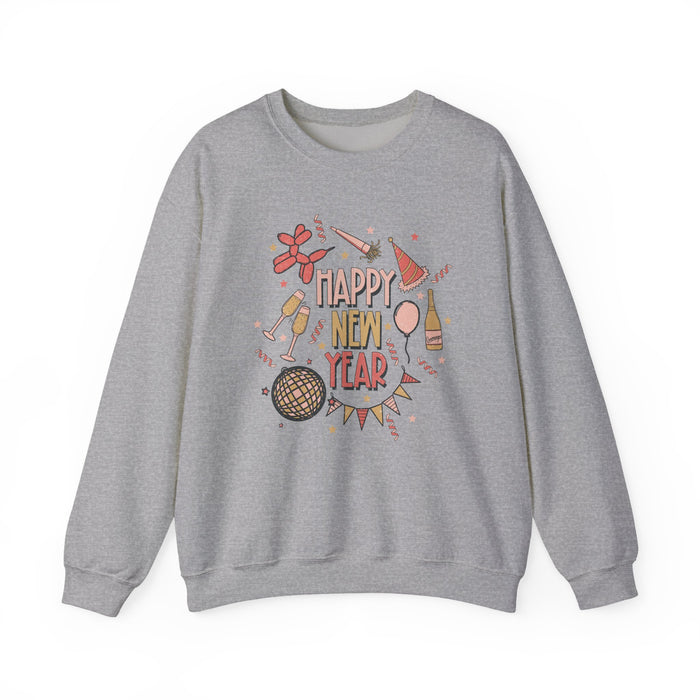 Happy New Year Confetti Sweatshirt