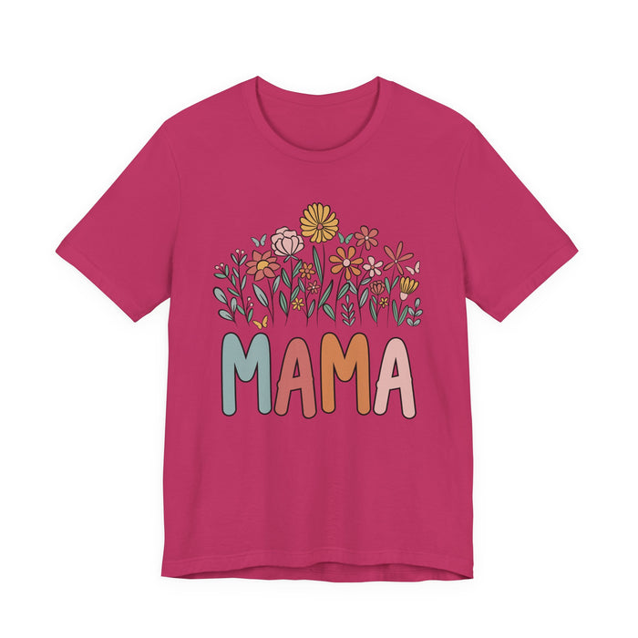Mama Summer Flowers T-Shirt
