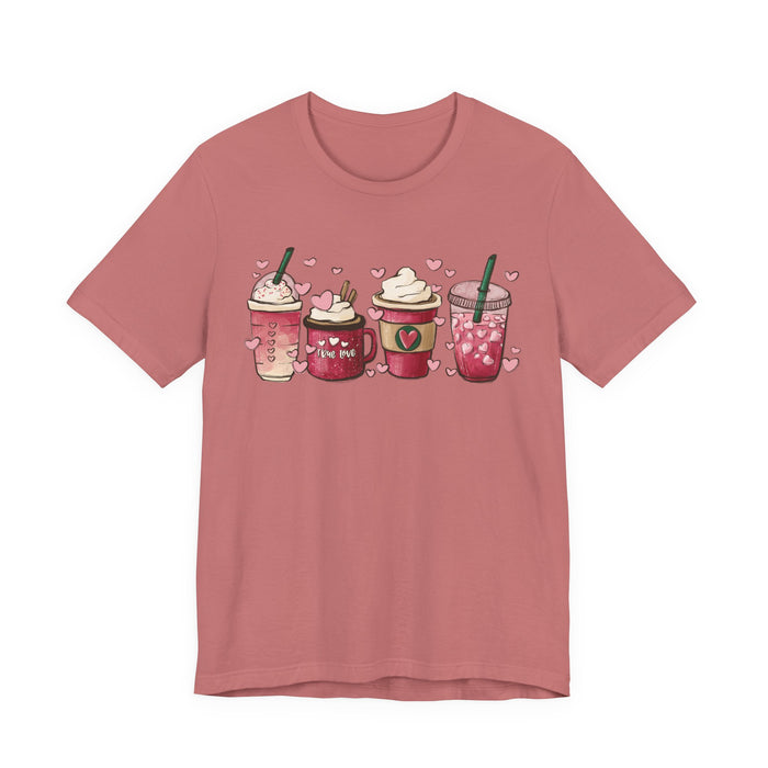 Pink Valentine Cups T-Shirt
