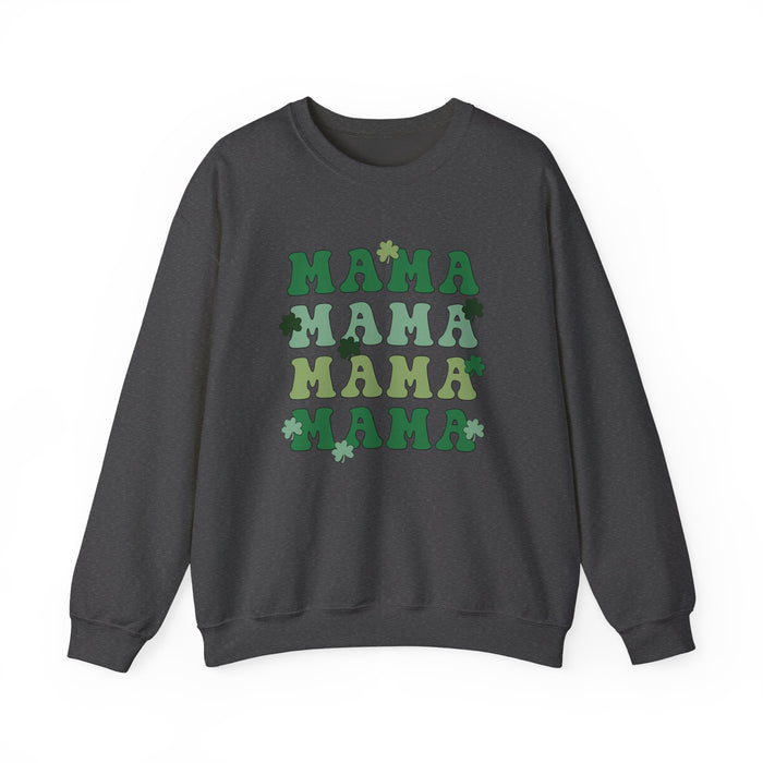 Green Mama Shamrocks Sweatshirt