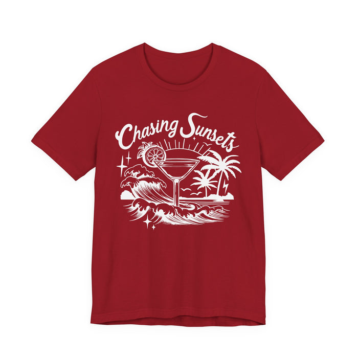 Chasing Sunsets Cocktail T-Shirt