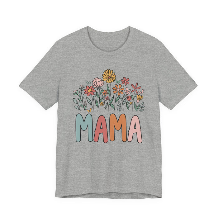 Mama Summer Flowers T-Shirt