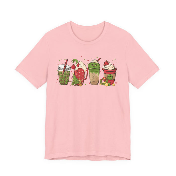 Grinch Cups T-Shirt