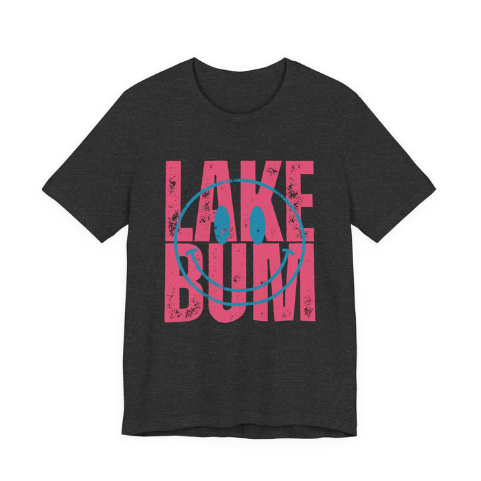Lake Bum Smiley T-Shirt