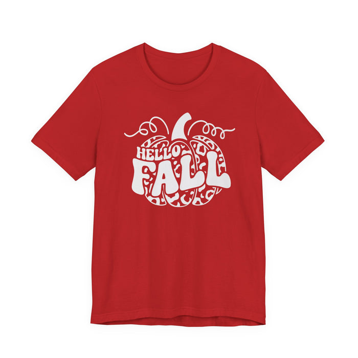 Hello Fall Pumpkin T-Shirt