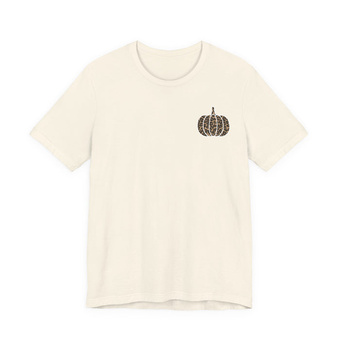 Leopard Pumpkin Fall T-Shirt