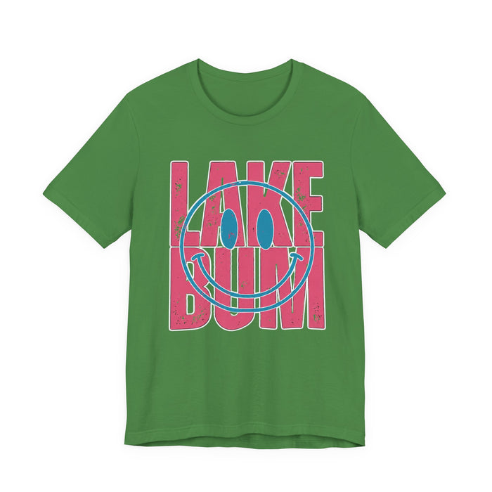 Lake Bum Smiley T-Shirt