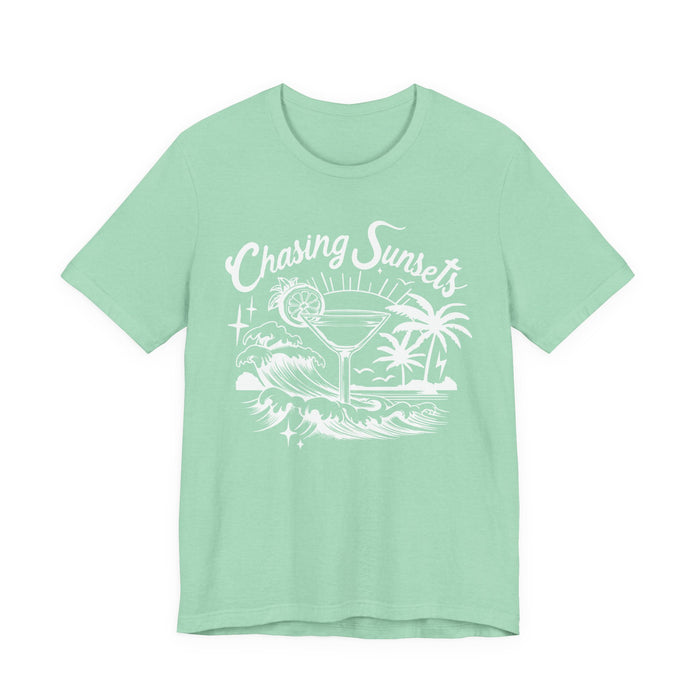 Chasing Sunsets Cocktail T-Shirt