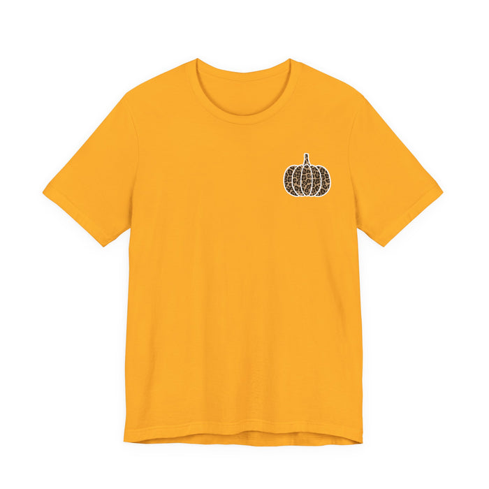 Leopard Pumpkin Fall T-Shirt
