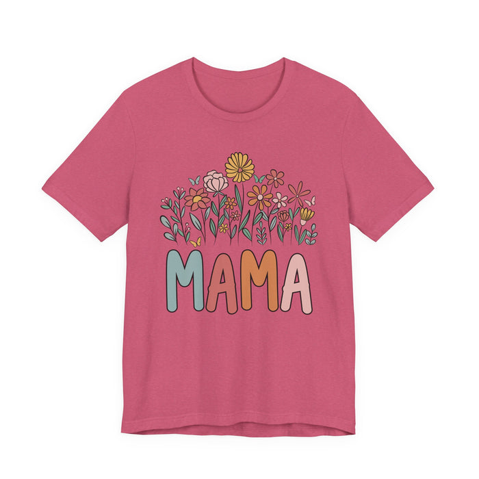 Mama Summer Flowers T-Shirt