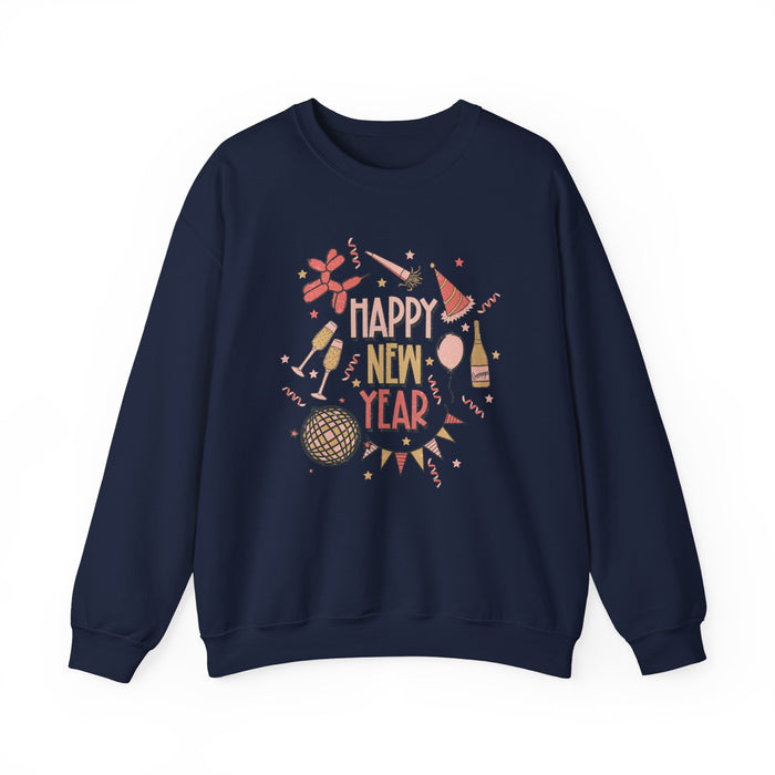 Happy New Year Confetti Sweatshirt