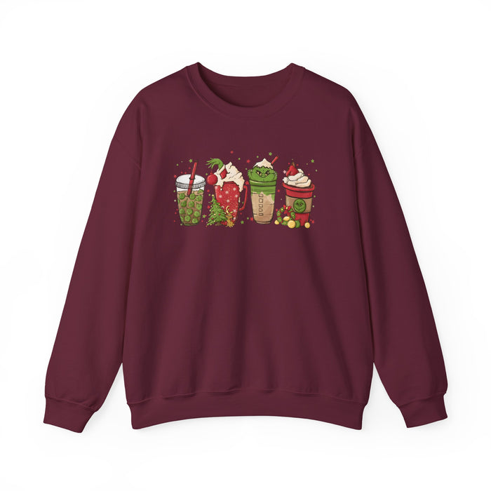 Grinch Cups Sweatshirt
