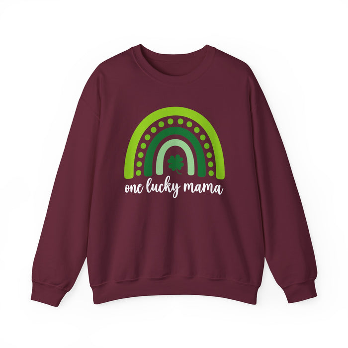 One Lucky Mama Crewneck Sweatshirt