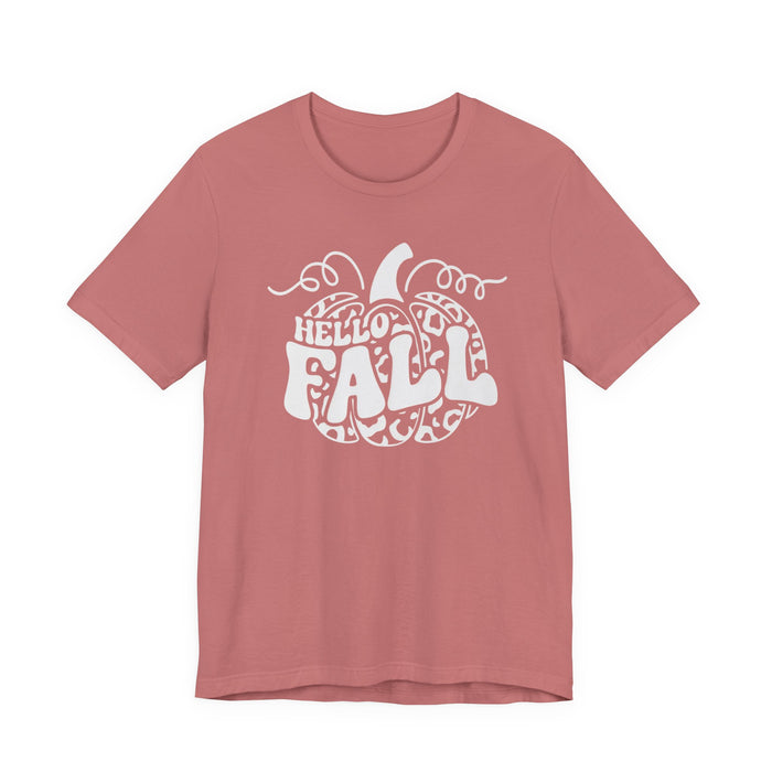 Hello Fall Pumpkin T-Shirt