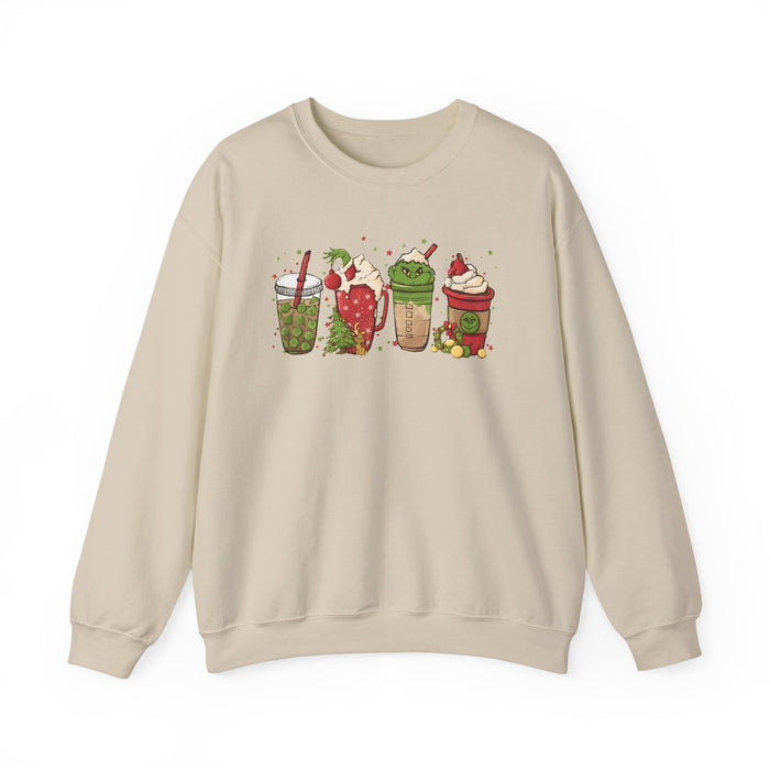 Grinch Cups Sweatshirt
