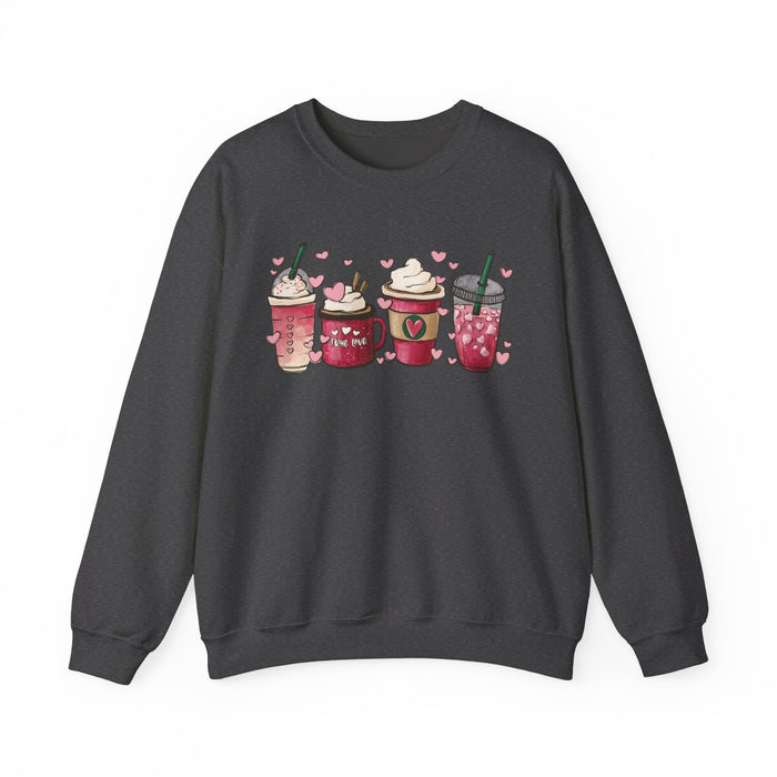 Pink Love Cups Sweatshirt
