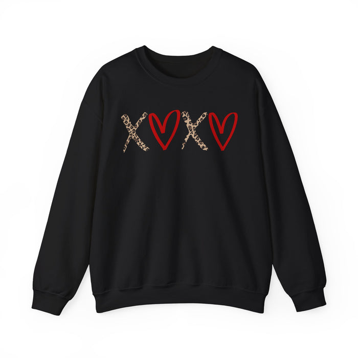 XOXO Leopard Sweatshirt