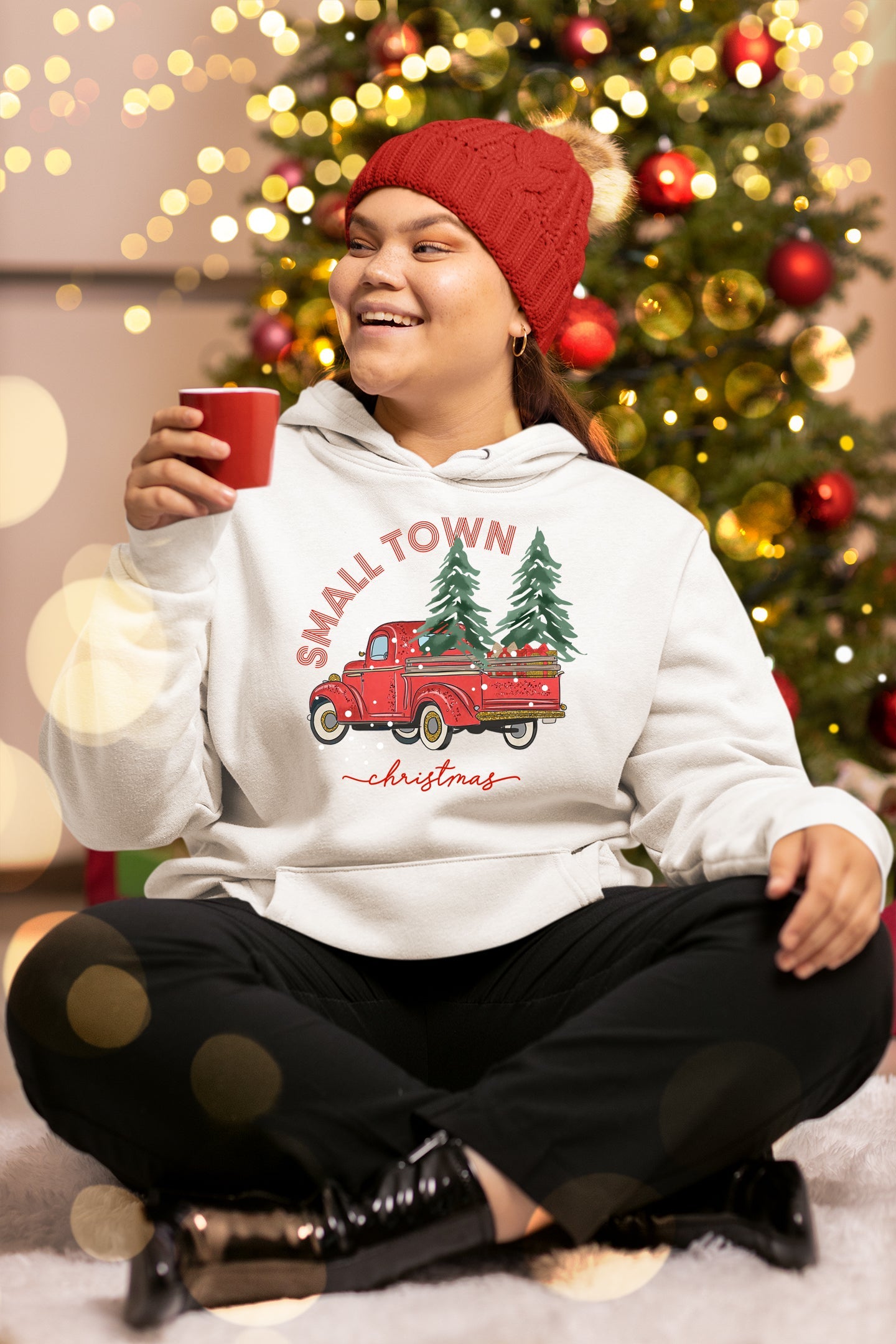 Small Town Christmas Country Sweatshirt