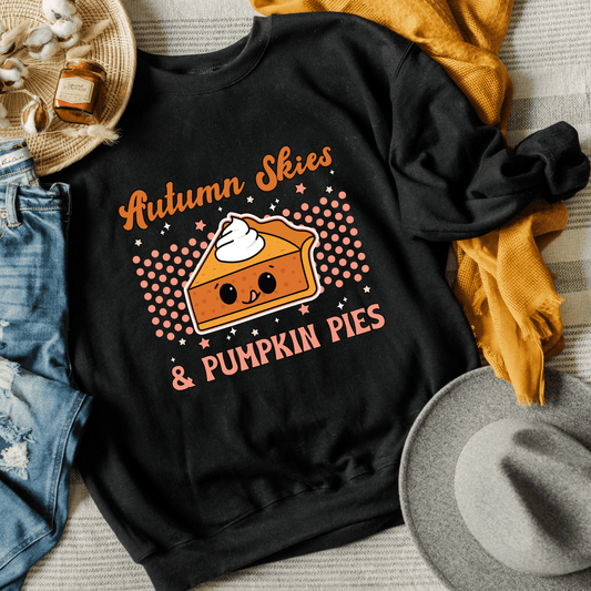 Autumn Skies & Pumpkin Pies Sweatshirt
