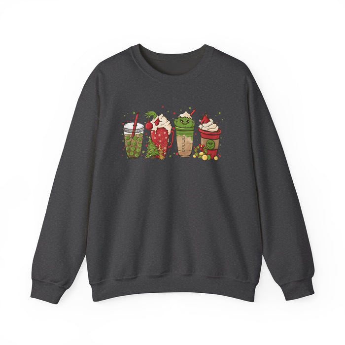 Grinch Cups Sweatshirt
