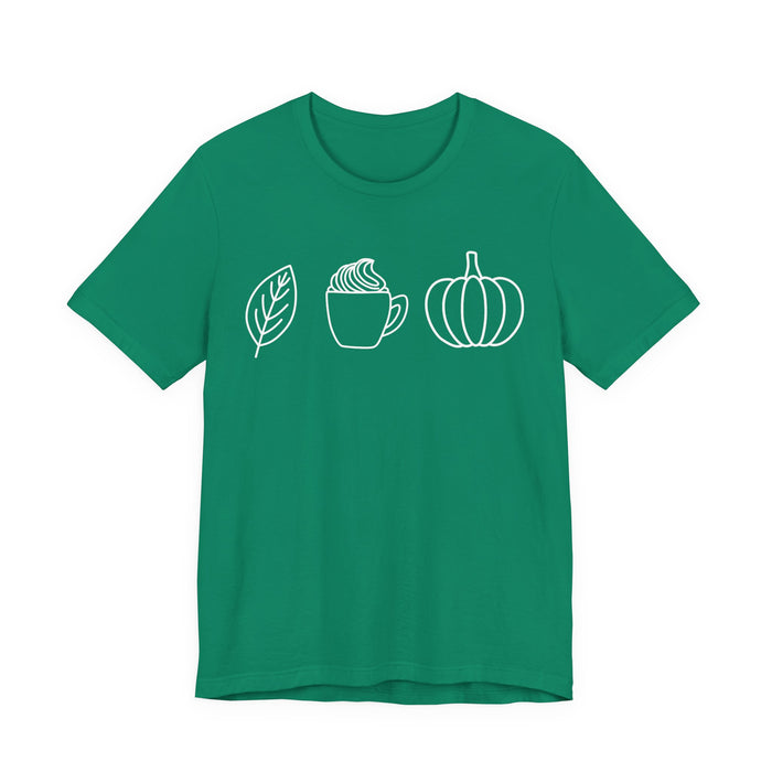 Leaves, Lattes and Pumpkins T-Shirt