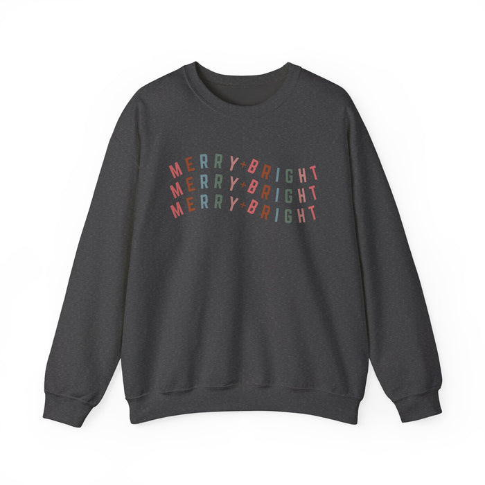 Merry + Bright Wavy Sweatshirt