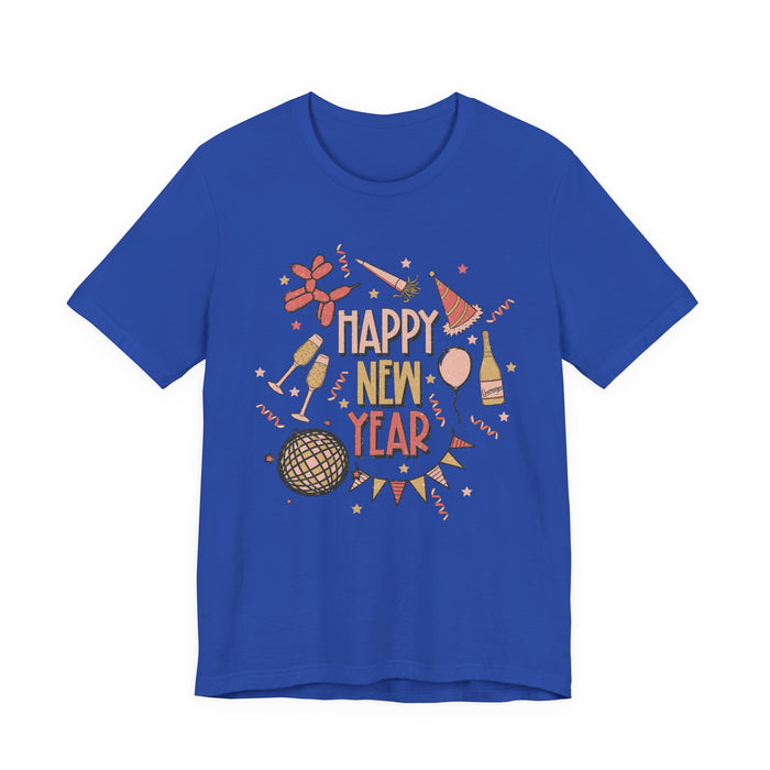 Happy New Year Confetti T-Shirt