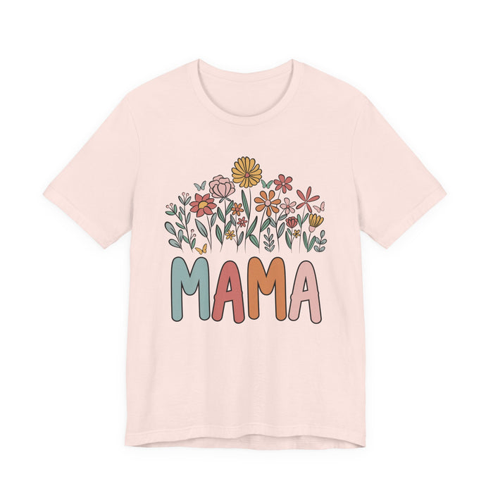 Mama Summer Flowers T-Shirt