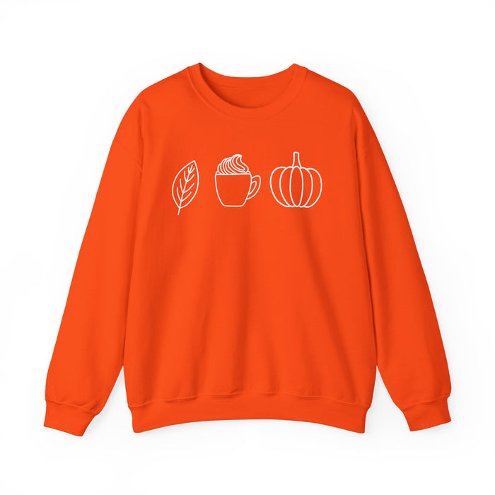 Leaves, Lattes and Pumpkins Sweatshirt