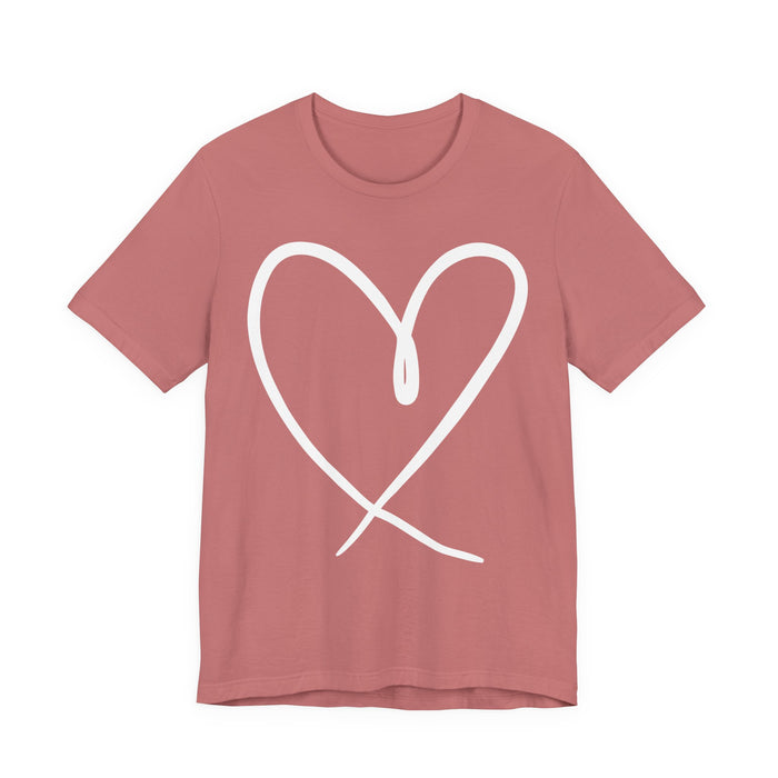 Heart Outline T-Shirt