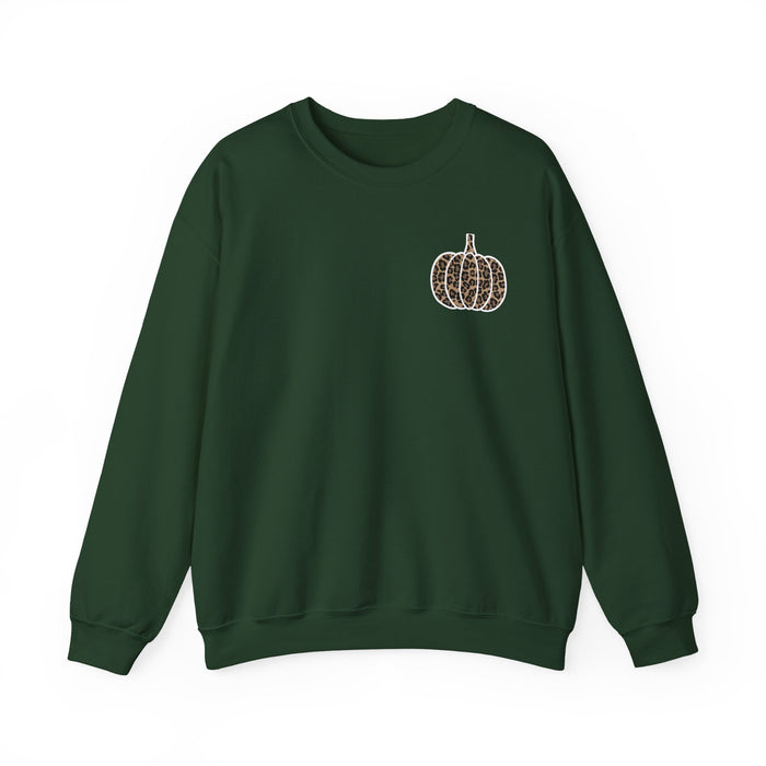 Leopard Pumpkin Sweatshirt