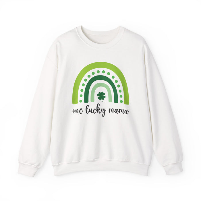 One Lucky Mama Crewneck Sweatshirt