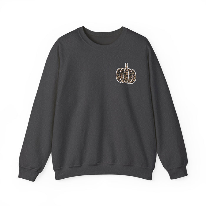 Leopard Pumpkin Sweatshirt